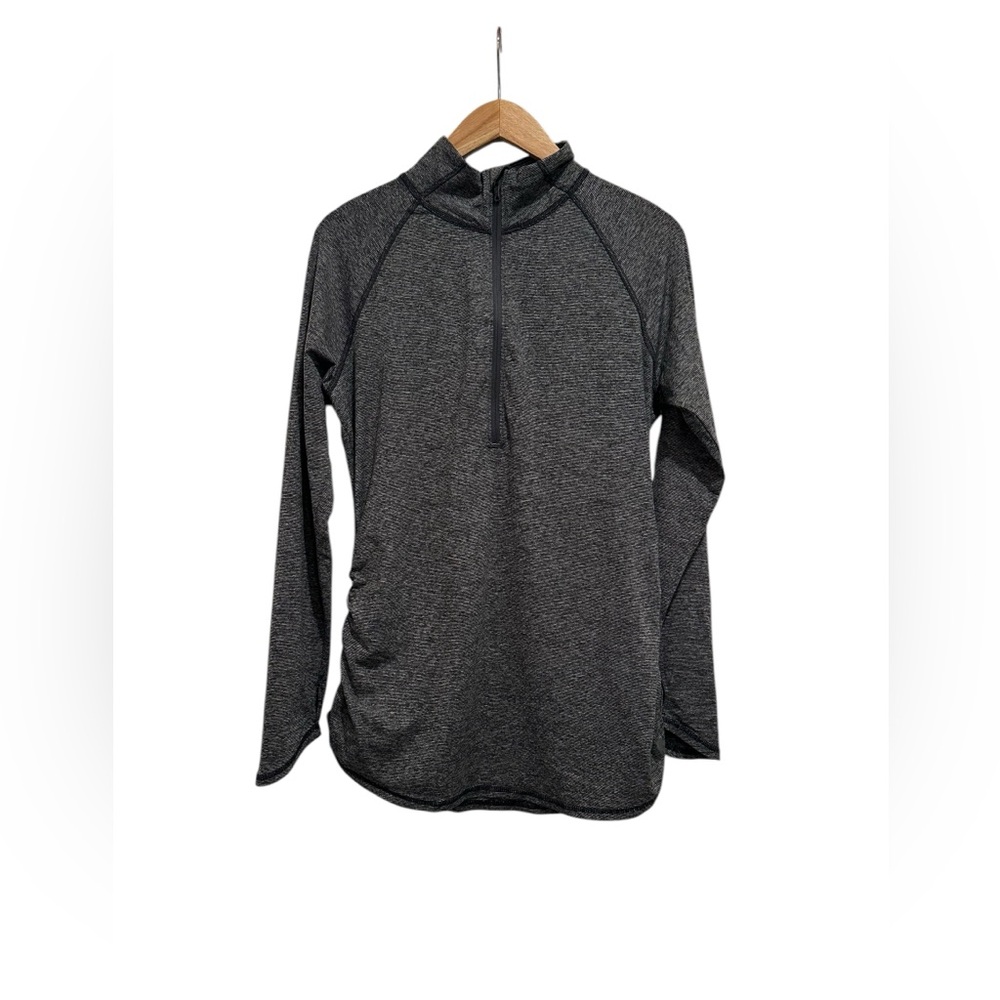 The North Face Motivation Stripe 1/2 Zip Performance Top Womens Size Large